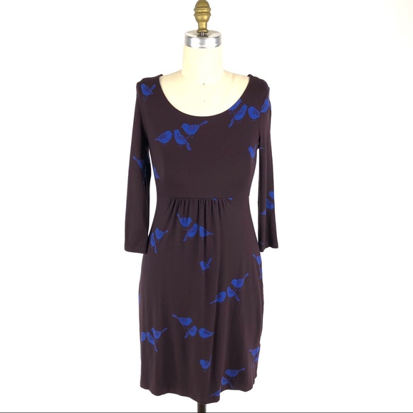 Boden Dresses & Skirts - Boden Bird Print Dress Must Have Tunic Dress